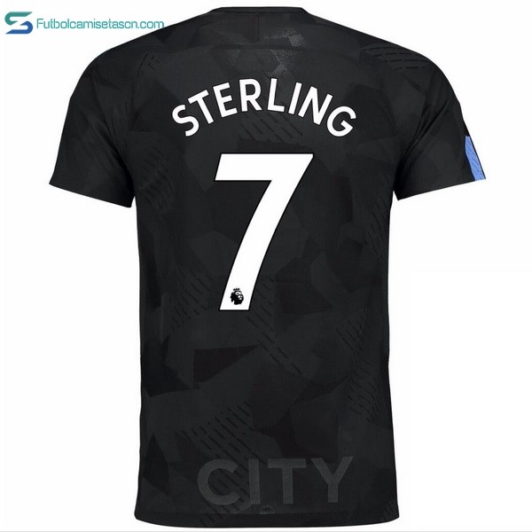 Camiseta Manchester City 3ª Sterling 2017/18